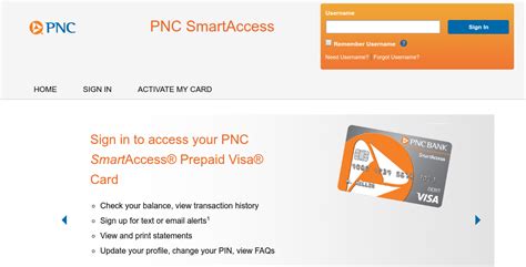 how to add money to my pnc smart access card|smart access log in.